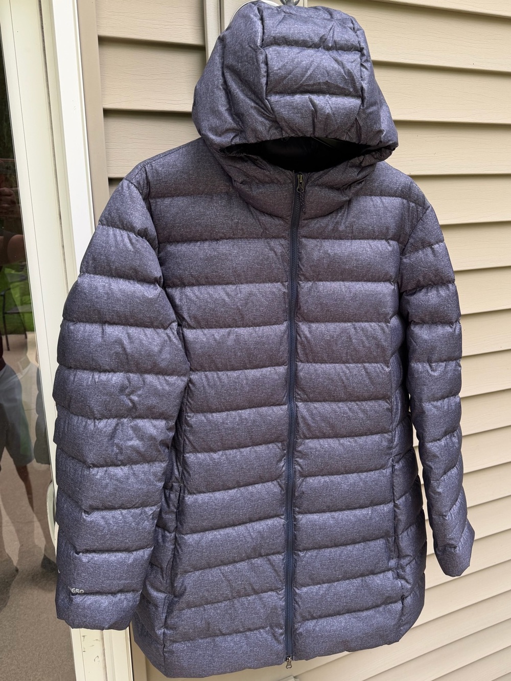 Perfect like new *Eddie Bauer EB650* puffy dish filled hoodie coat - women’s 2X
